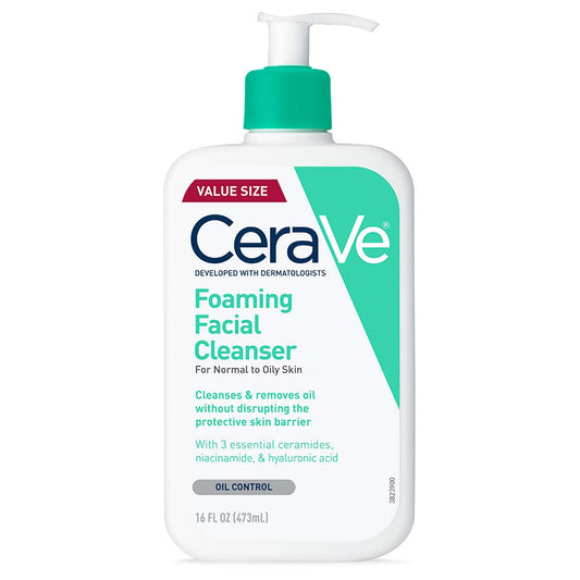 CeraVe Foaming Facial Cleanser 16 Fluid Ounce